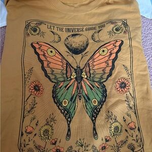 Zoe + Liv Mustard Yellow Tee